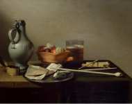 Claesz Pieter Still Life with Clay Pipes  - Hermitage